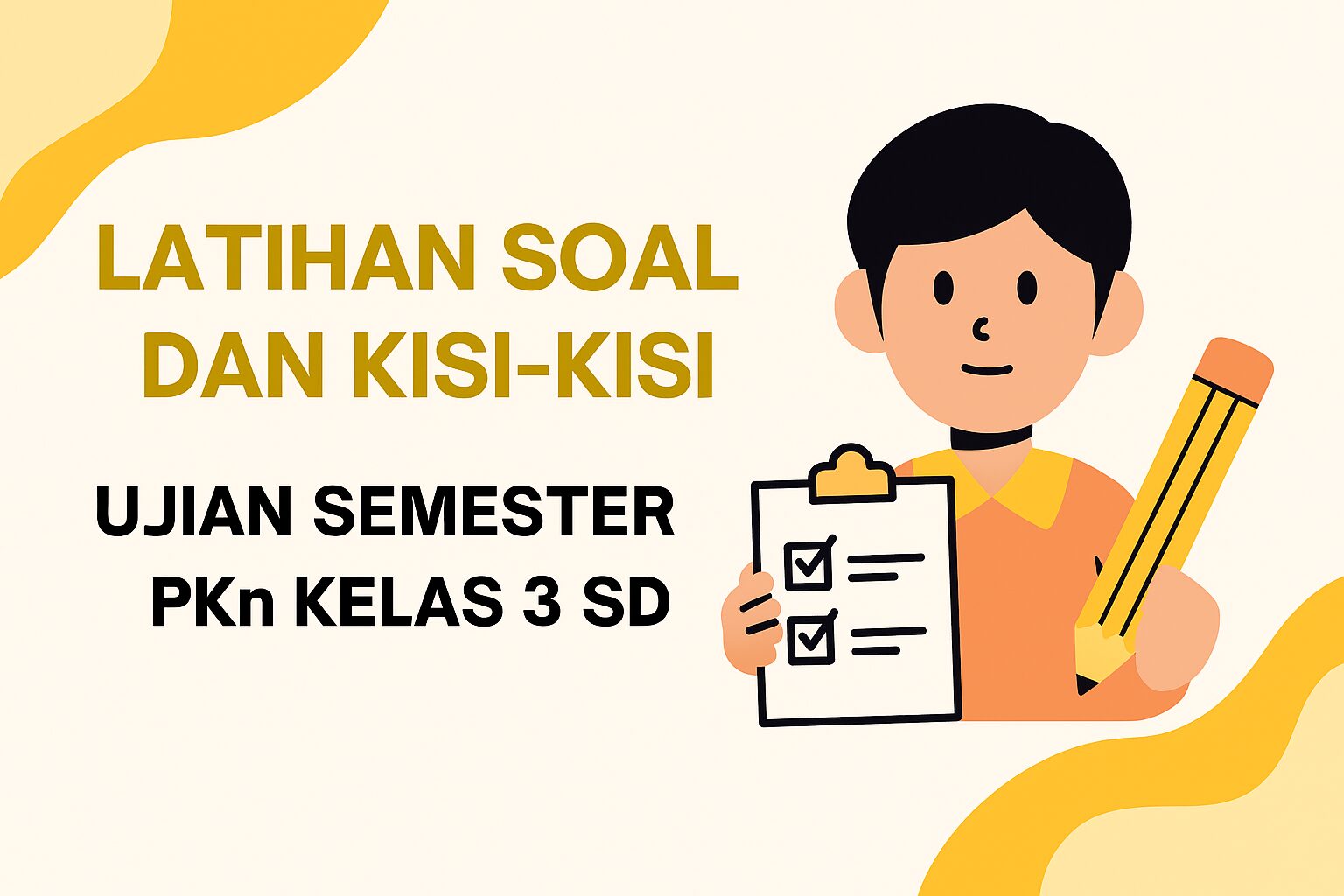 5 Rahasia Menguasai Kisi kisi Soal PKN Kelas 3 SD Semester 1 Agar Nilai Ujian Memuaskan 5 Rahasia Menguasai Kisi kisi Soal PKN Kelas 3 SD Semester 1 Agar Nilai Ujian Memuaskan