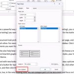 Rahasia 3 Langkah Mudah Cara Mengubah Agar Tulisan Pas 1 Kertas Mc.Word Agar Mendatar