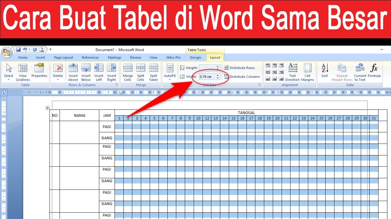 Panduan Lengkap Cara Mudah Membuat Tabel di Word - LKomBis Panduan Lengkap Cara Mudah Membuat Tabel di Word - LKomBis