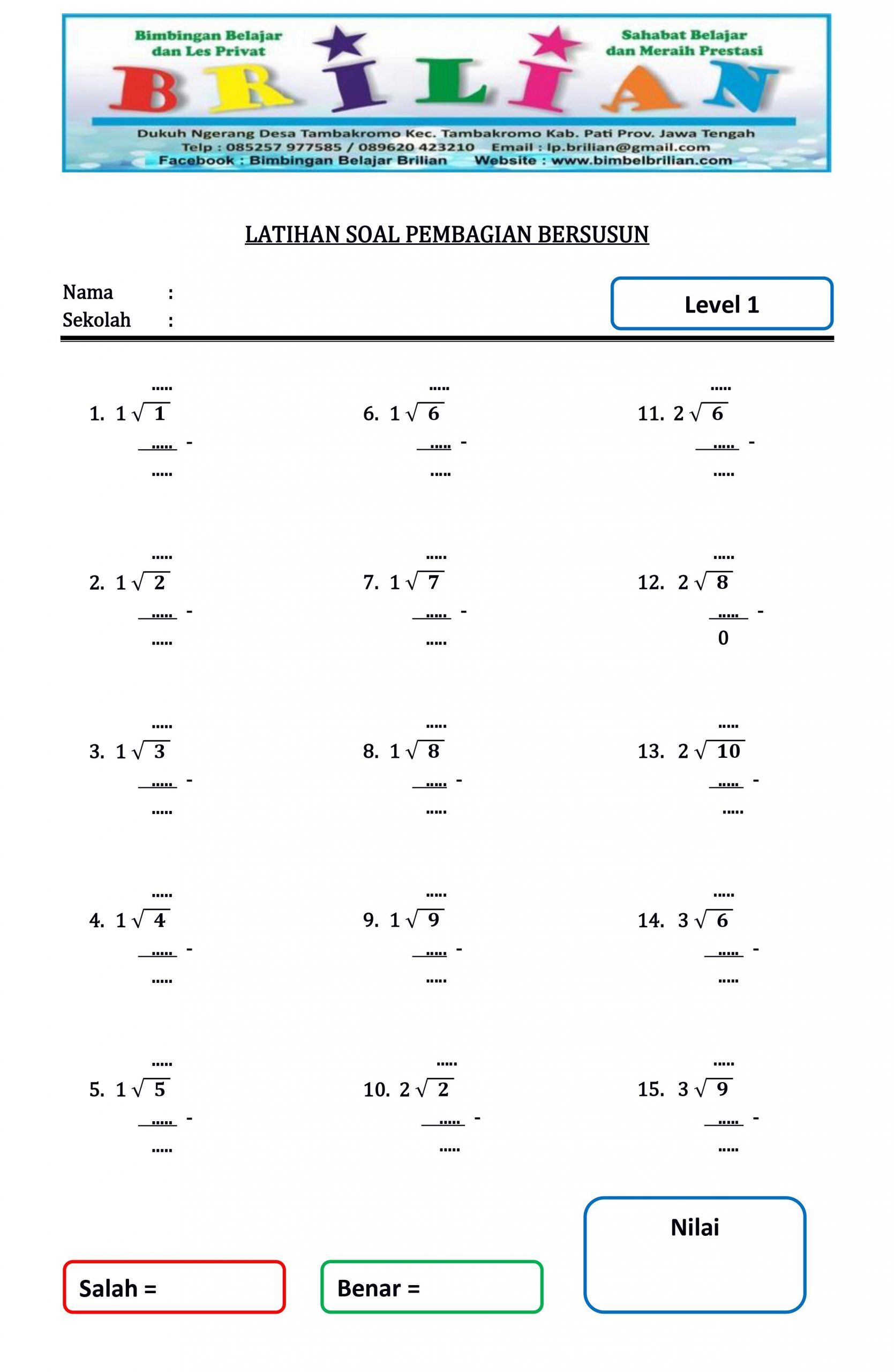Pelajaran Kelas 3 Sd Matematika - Piffle me