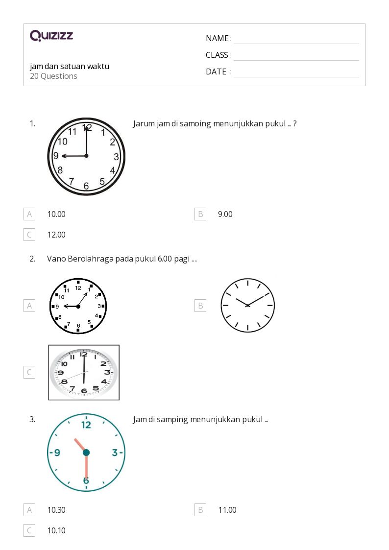 3 Alasan Mengejutkan Kenapa Soal Matematika Tentang Jam Kelas 3 SD Ini Wajib Dikuasai 3 Alasan Mengejutkan Kenapa Soal Matematika Tentang Jam Kelas 3 SD Ini Wajib Dikuasai