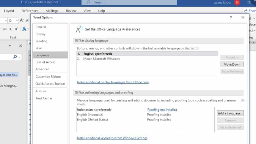 5 Cara Mengubah Bahasa di Microsoft Word untuk Sertifikat, Wajib Tahu Sebelum Cetak di 2026