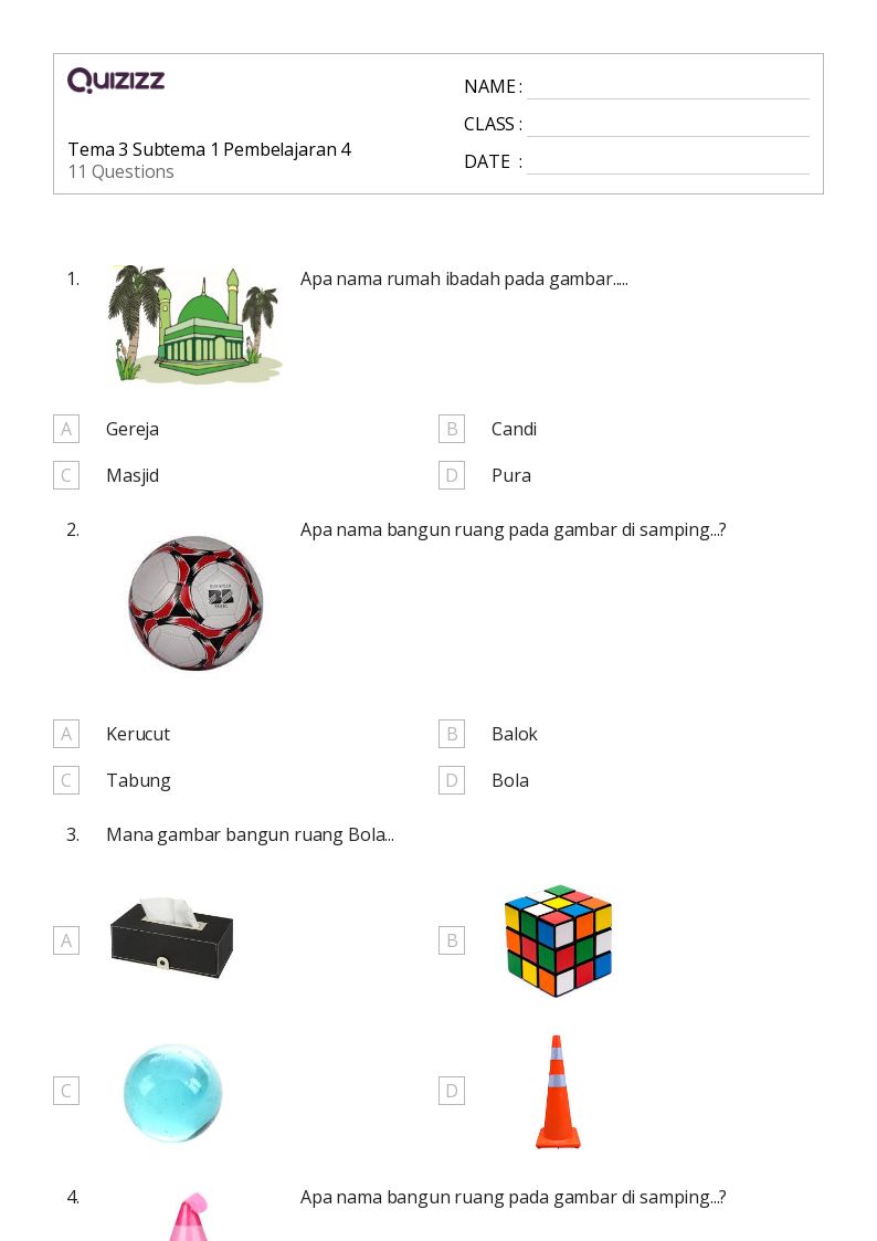 5 Contoh Soal Tema 3 Sub Tema 1 Kelas 4 yang Bikin Nilai Anak Naik Drastis 5 Contoh Soal Tema 3 Sub Tema 1 Kelas 4 yang Bikin Nilai Anak Naik Drastis