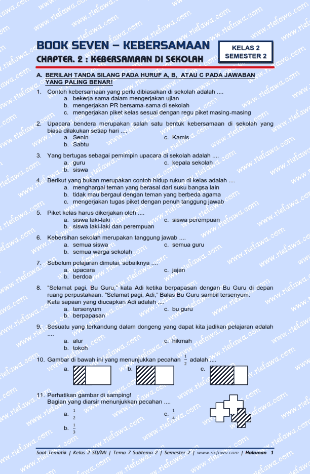 7 Contoh Soal Tema 7 Sub Tema 2 Kelas 2 SD yang Mengejutkan Bikin Anak Paham Cepat 7 Contoh Soal Tema 7 Sub Tema 2 Kelas 2 SD yang Mengejutkan Bikin Anak Paham Cepat