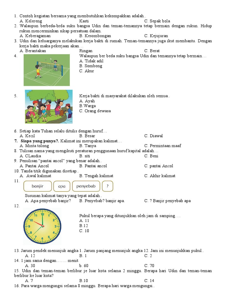 Kegiatan Edukasi dan Kerja Bakti Anak PDF Kegiatan Edukasi dan Kerja Bakti Anak PDF