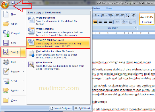 7 cara mengubah word 97 ke word 2016 sekaligus memunculkan ruler di Word Windows dan Mac
