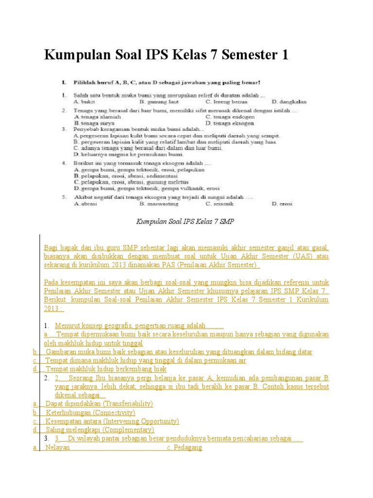 7 contoh soal ips kelas 7 semester 1 kurtilas tahun 2017 yang Nilai Meningkat Sekarang 7 contoh soal ips kelas 7 semester 1 kurtilas tahun 2017 yang Nilai Meningkat Sekarang