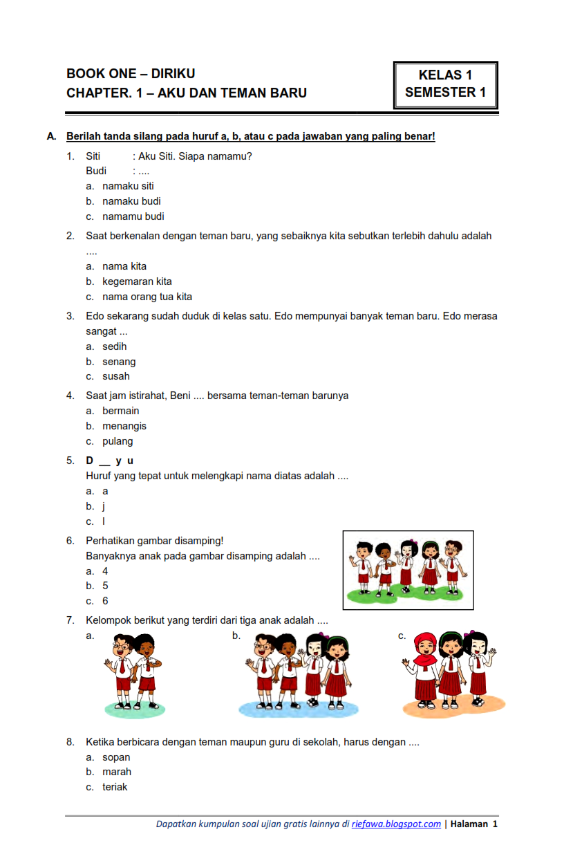 Akhirnya Terungkap Kumpulan Contoh Soal Tema 3 Subtema 2 Kelas 3 yang Paling Sering Muncul di Ujian 2026 Akhirnya Terungkap Kumpulan Contoh Soal Tema 3 Subtema 2 Kelas 3 yang Paling Sering Muncul di Ujian 2026