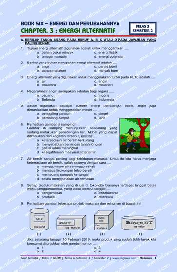 Terbukti! 7 Latihan Soal Tema 6 Subtema 3 Kelas 3 yang Wajib Dikerjakan Sebelum Ujian