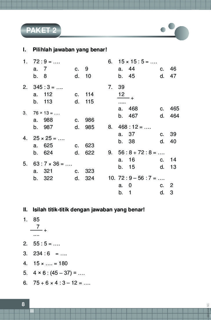 Wajib Tahu: 7 Contoh Soal Tema 4 Subtema 3 Kelas 3 Beserta Kunci Jawaban Agar Nilai Naik Wajib Tahu: 7 Contoh Soal Tema 4 Subtema 3 Kelas 3 Beserta Kunci Jawaban Agar Nilai Naik