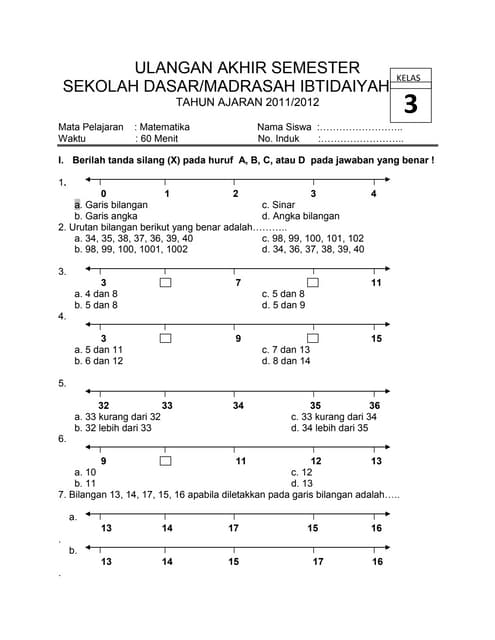 Rahasia Nilai Sempurna dengan Latihan Soal UAS Kelas 3 SD Semester 1 Kurikulum 2013 Rahasia Nilai Sempurna dengan Latihan Soal UAS Kelas 3 SD Semester 1 Kurikulum 2013