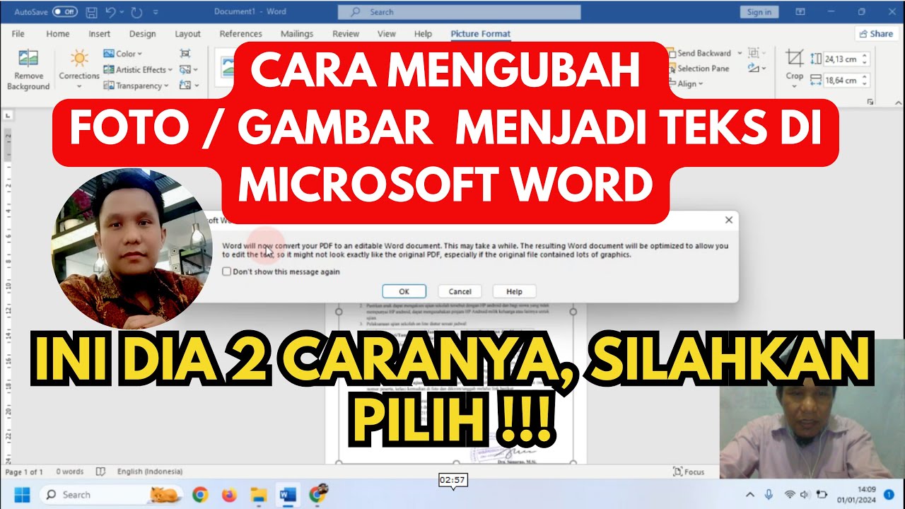 Ternyata Ini Cara Mengubah Foto ke Word Agar Tugas Cepat Selesai Sebelum Final ASEAN Cup Ternyata Ini Cara Mengubah Foto ke Word Agar Tugas Cepat Selesai Sebelum Final ASEAN Cup