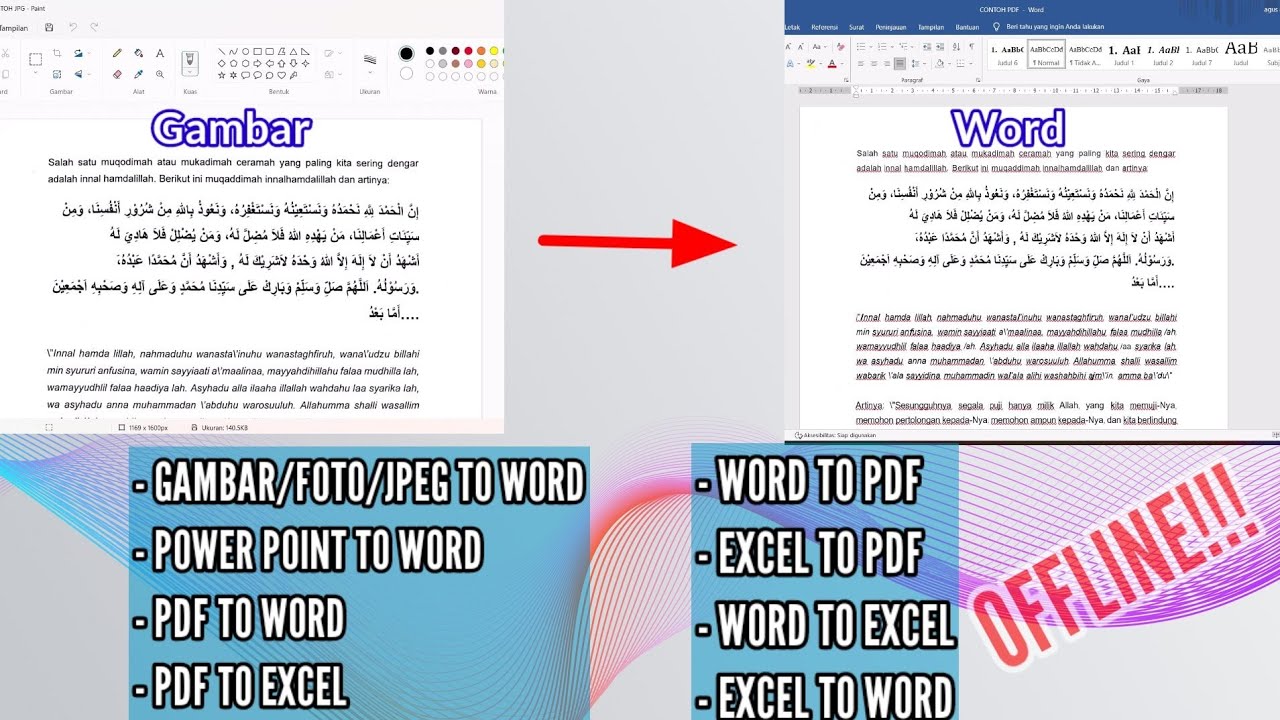 Ternyata Ini Cara Ubah Gambar ke Word Agar Data Statistik Timnas Cepat Selesai