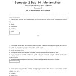 Wajib Tahu! Kumpulan latihan soal seni budaya kelas 8 semester 2 terbaru untuk persiapan ujian Wajib Tahu! Kumpulan latihan soal seni budaya kelas 8 semester 2 terbaru untuk persiapan ujian