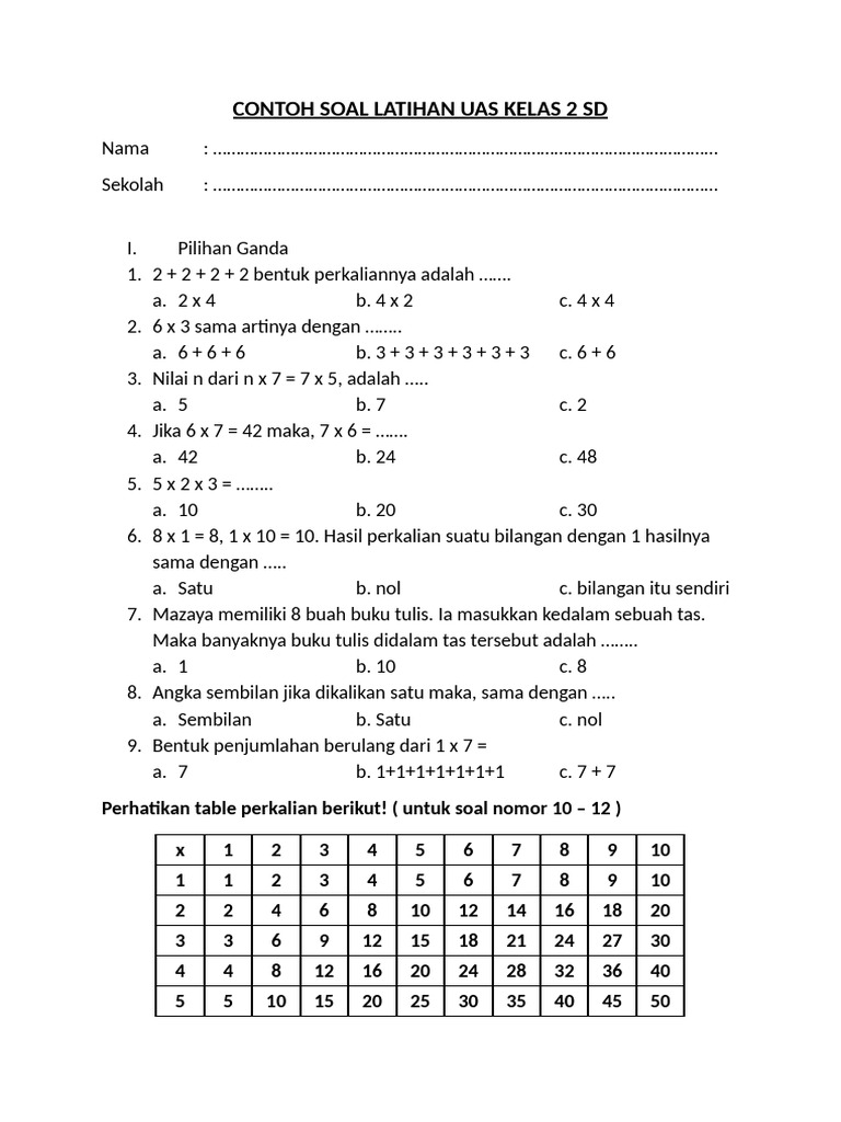 Wajib Tahu! Kumpulan latihan soal uas kelas 2 sd tema 1 kurikulum 2013 Terbukti Ampuh Wajib Tahu! Kumpulan latihan soal uas kelas 2 sd tema 1 kurikulum 2013 Terbukti Ampuh